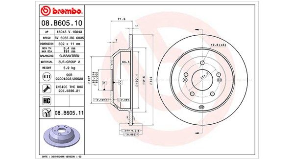 MAGNETI MARELLI Piduriketas 360406115700